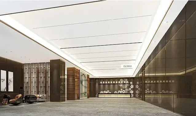 Paneli i murit mermeri dekorativ PVC/Pet Film