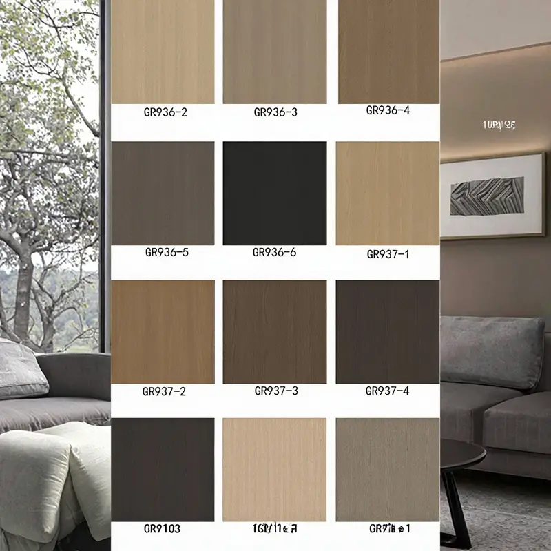 Filmi dekorativ i stilit modern PVC