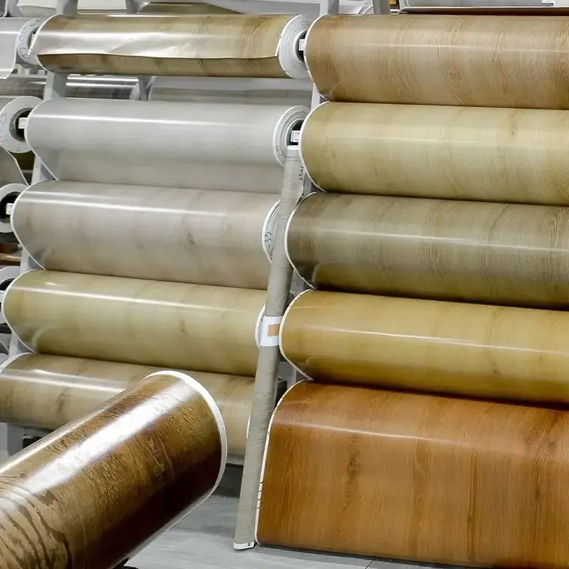 Filma dekor me ngjyra PVC për laminimin në dyshemetë WPC