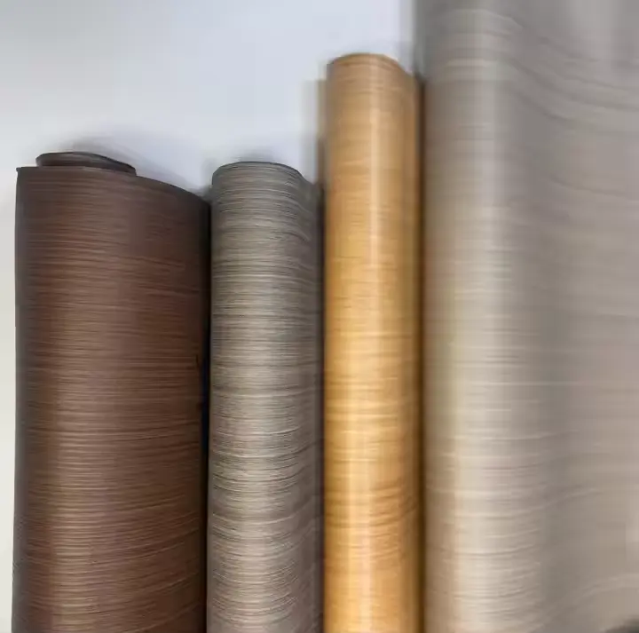 PVC Filmi Dekorativ Woodgrain Ngjyra PVC PVC për derë